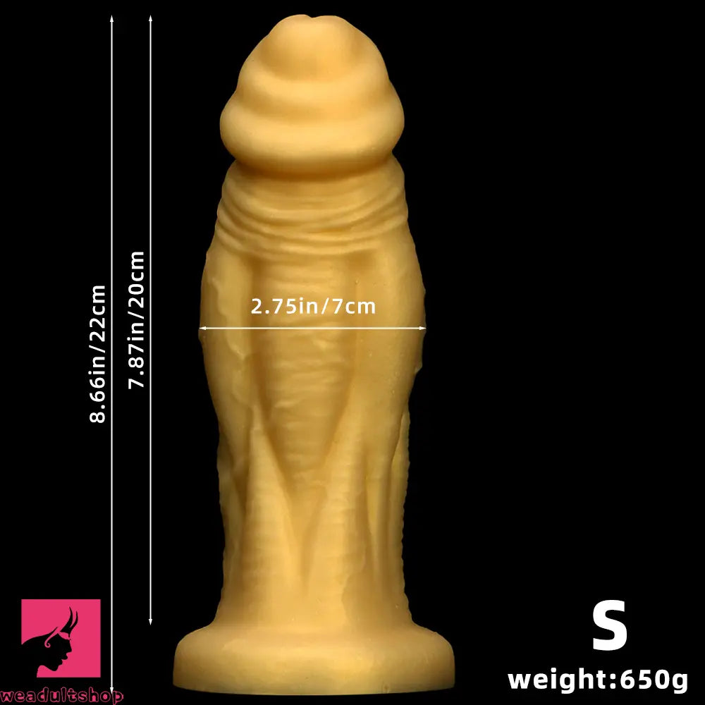 8.66in 10.23in 11.41in Extra Large Silicone Soft Anal Expansion Cock Dildo