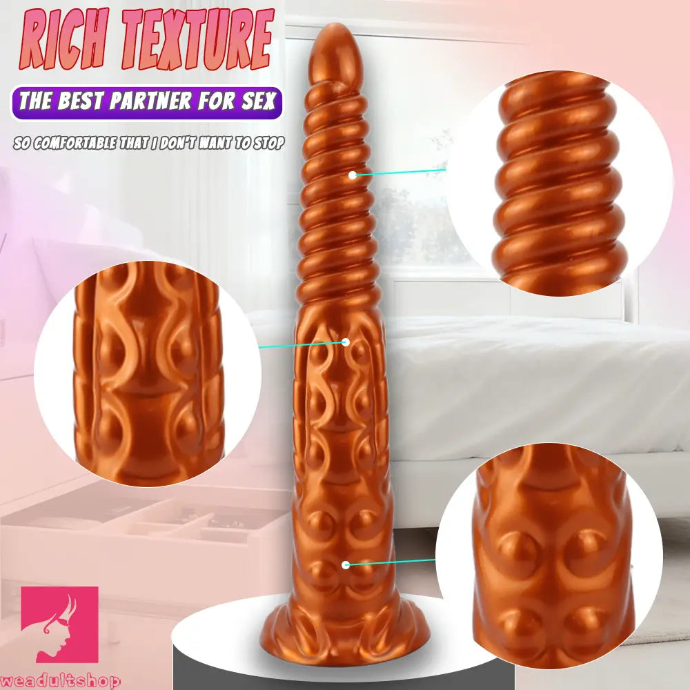 11.02in 14.17in 17.71in Tentacle Long Huge Fantasy Dildo Durable Manual Toy