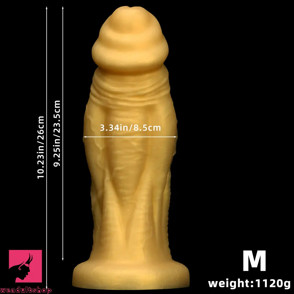 8.66in 10.23in 11.41in Extra Large Silicone Soft Anal Expansion Cock Dildo