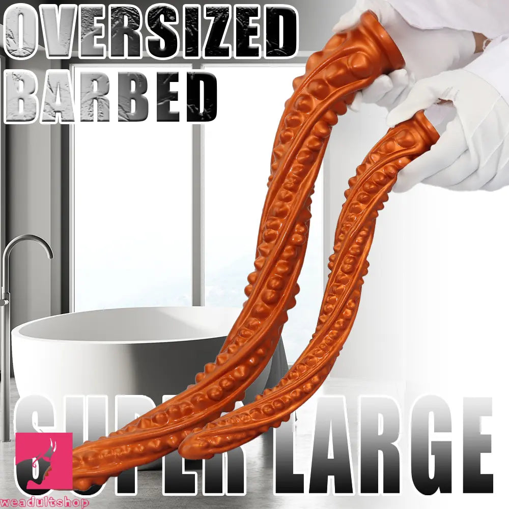 15.74in 23.62in Oversized Barbed Long Anal Butt Plug Dildo Insert Sex Toy
