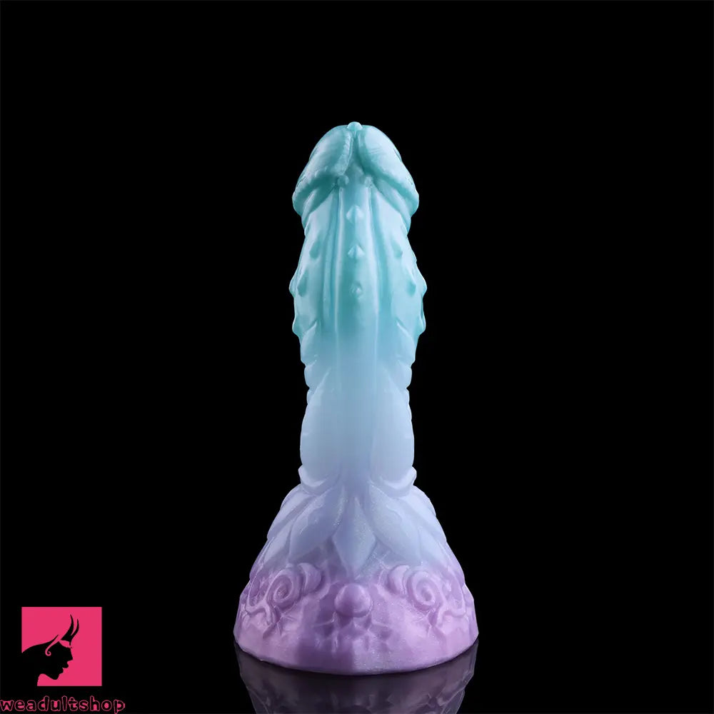 4.68in 5.9in 7.16in 8.26in Spiked Monster Silicone Odd Dildo With Key Chain