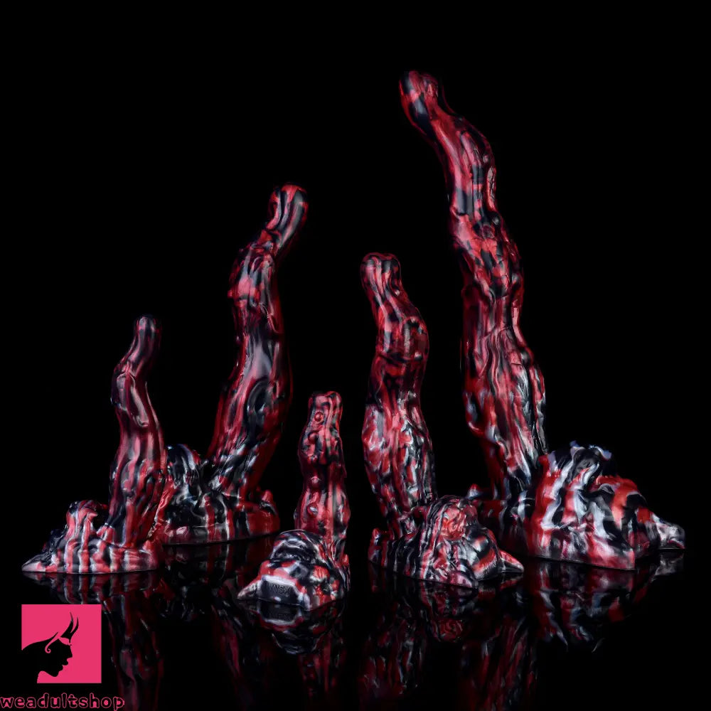 5.51in 7.56in 9.84in 12.6in 17.72in Monster Silicone Creature Penis Dildo