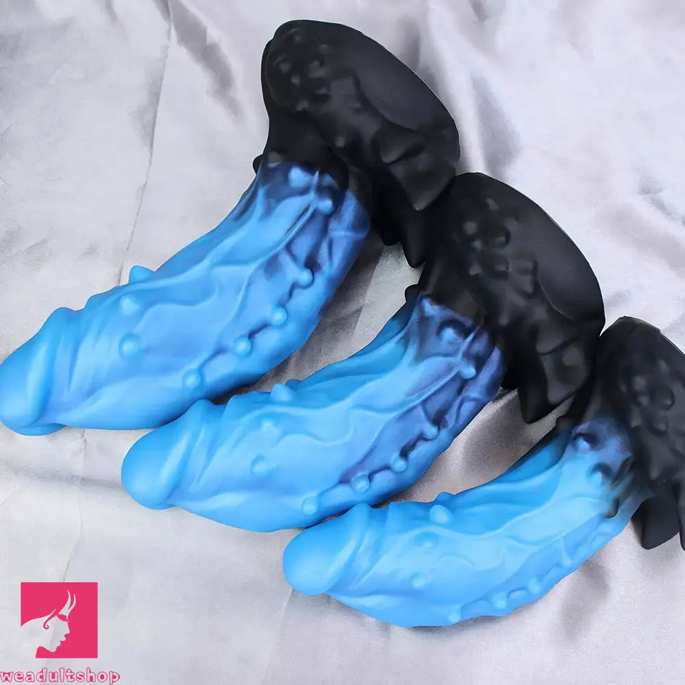 6.54in 7.68in 8.97in Soft Silicone Monster Spiked Dildo Thick Anal Odd Dildo