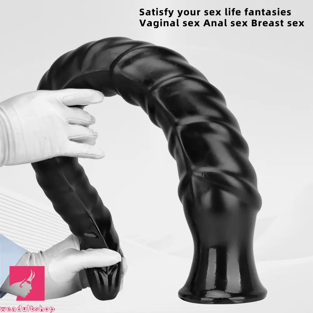 29.34in Super Long Large Masturbator PVC Anal Expansion Spiral Big Dildo