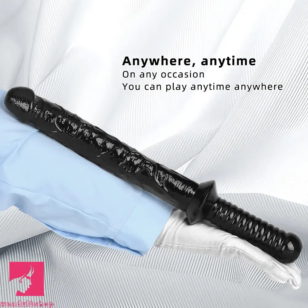 12.6in 15.15in Big PVC Sword Dildo With handle Anal Masturbator Sex
