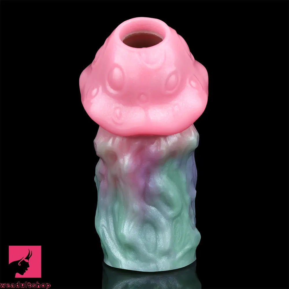 4.44in Spore Bloom SHAZ-3016 Fantasy Hollow Dildo Cock Sleeve Extension