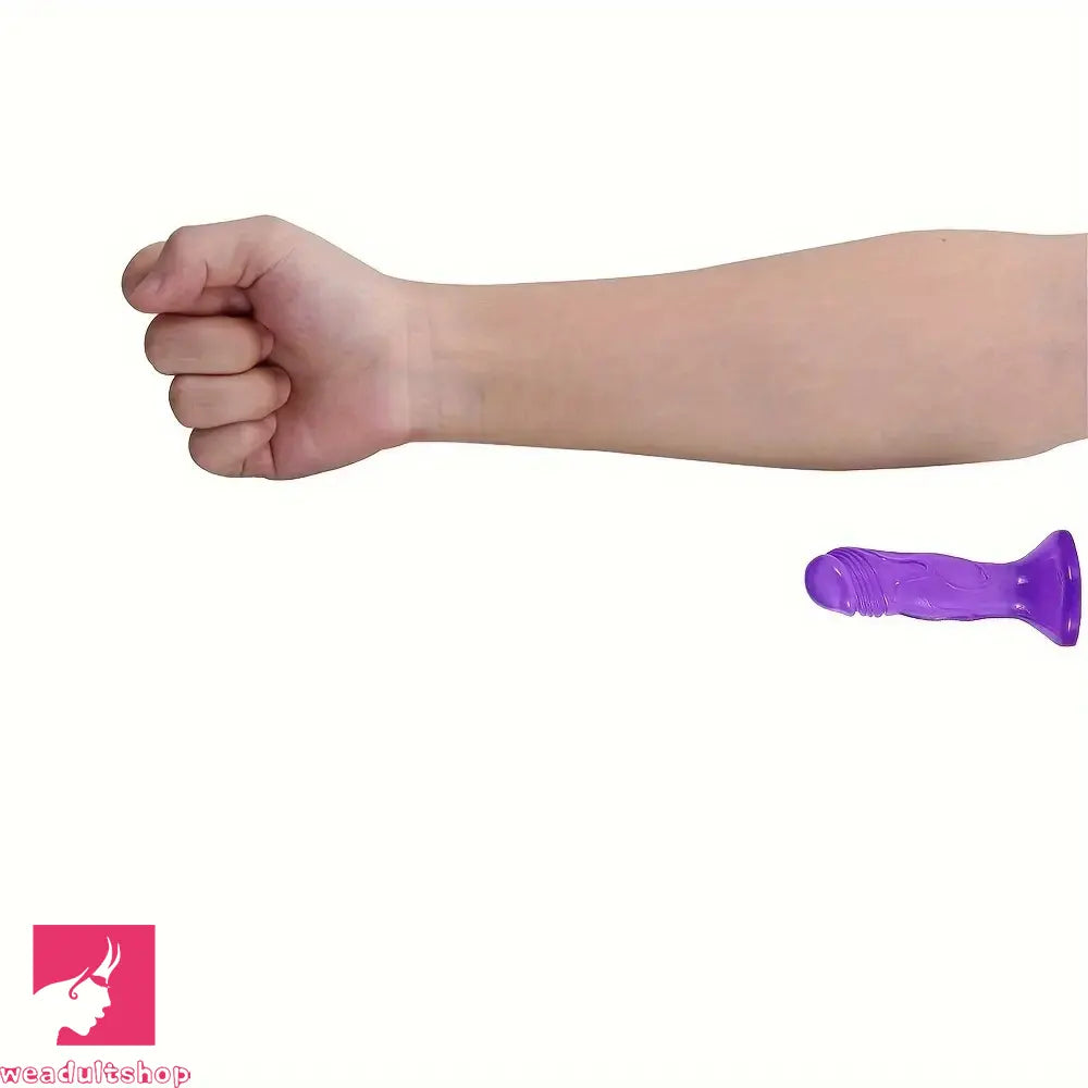 4.84in Jelly Anal Small Realistic Suction Cup Adult Toy Dildo For Women Clit