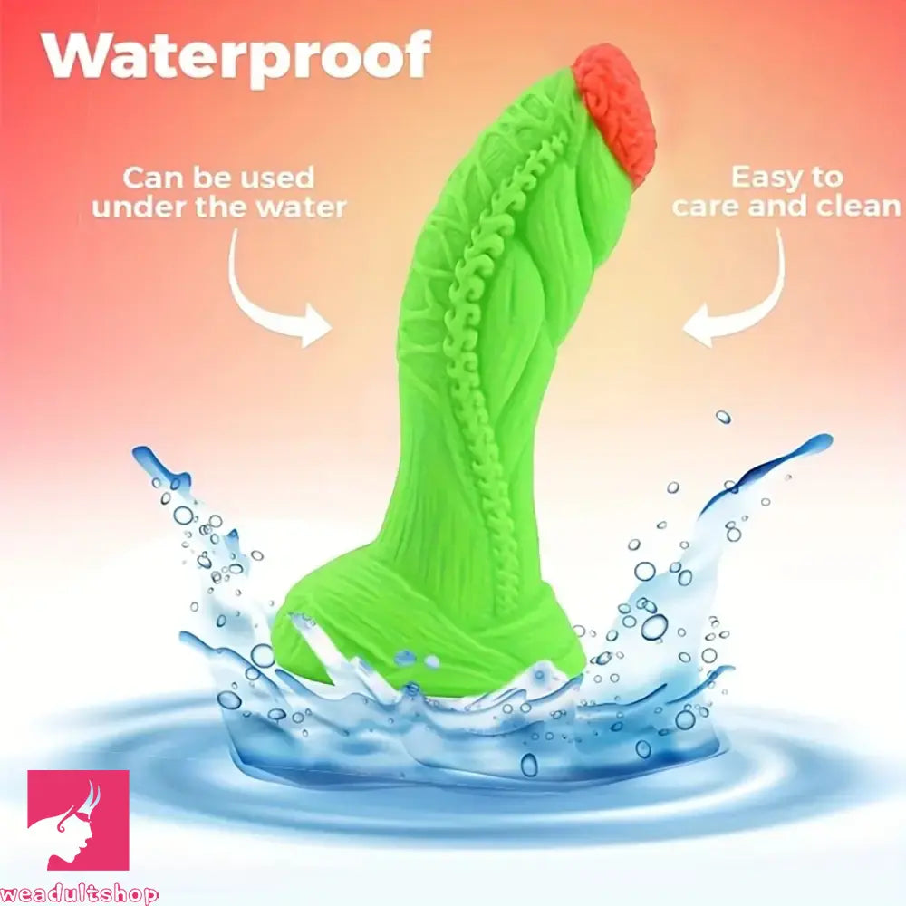 2.56in Small Bird Silicone Fantasy Safe Soft Dual Color Device Orgasm Dildo