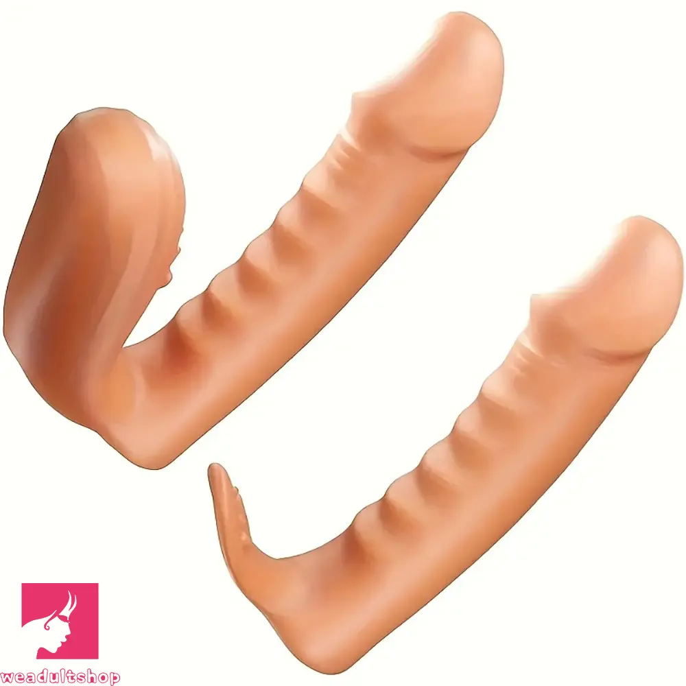 3.43in G-Point Finger Dildo Sleeve Massager Soft Rubber Vaginal Sex