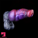 7.48in Silicone Penis Sleeve With Cock Ring Fantasy Vaginal Hollow Dildo