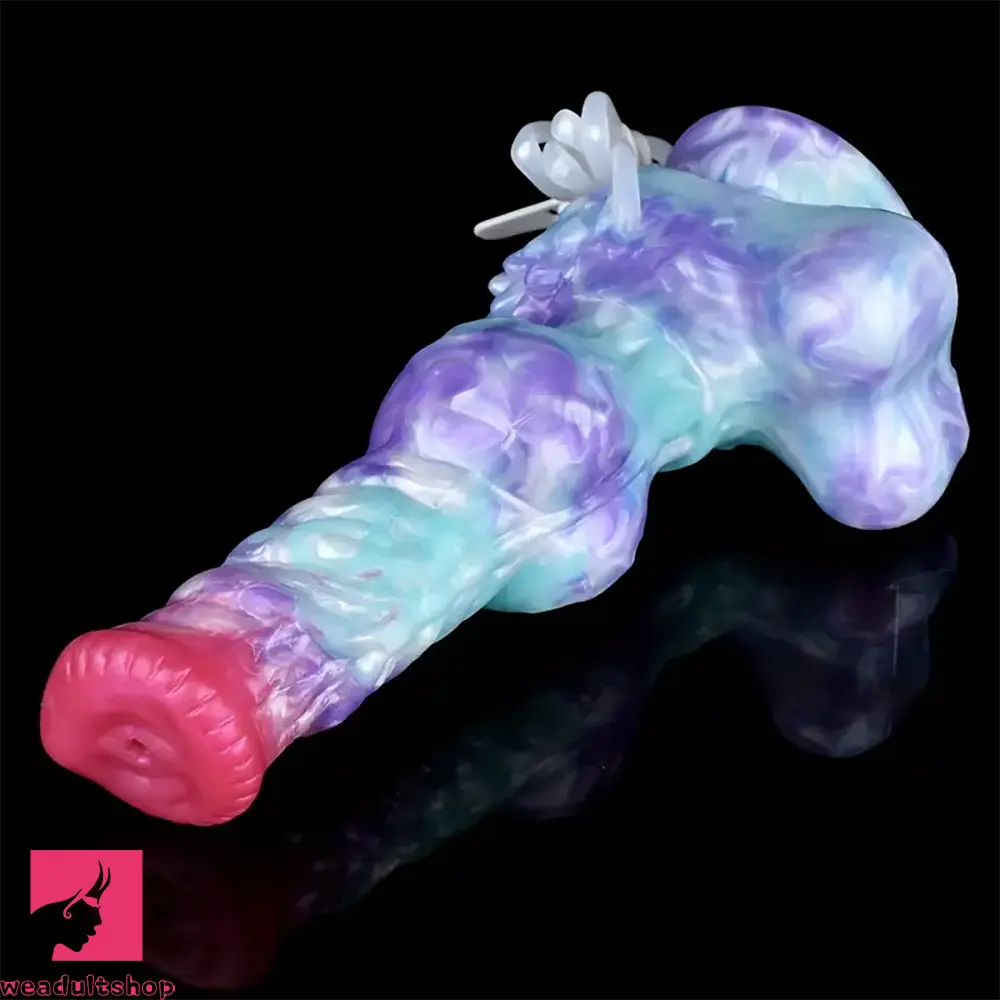 8.26in 10.43in Dog Knot Big Animal Massage Soft Dildo For Women