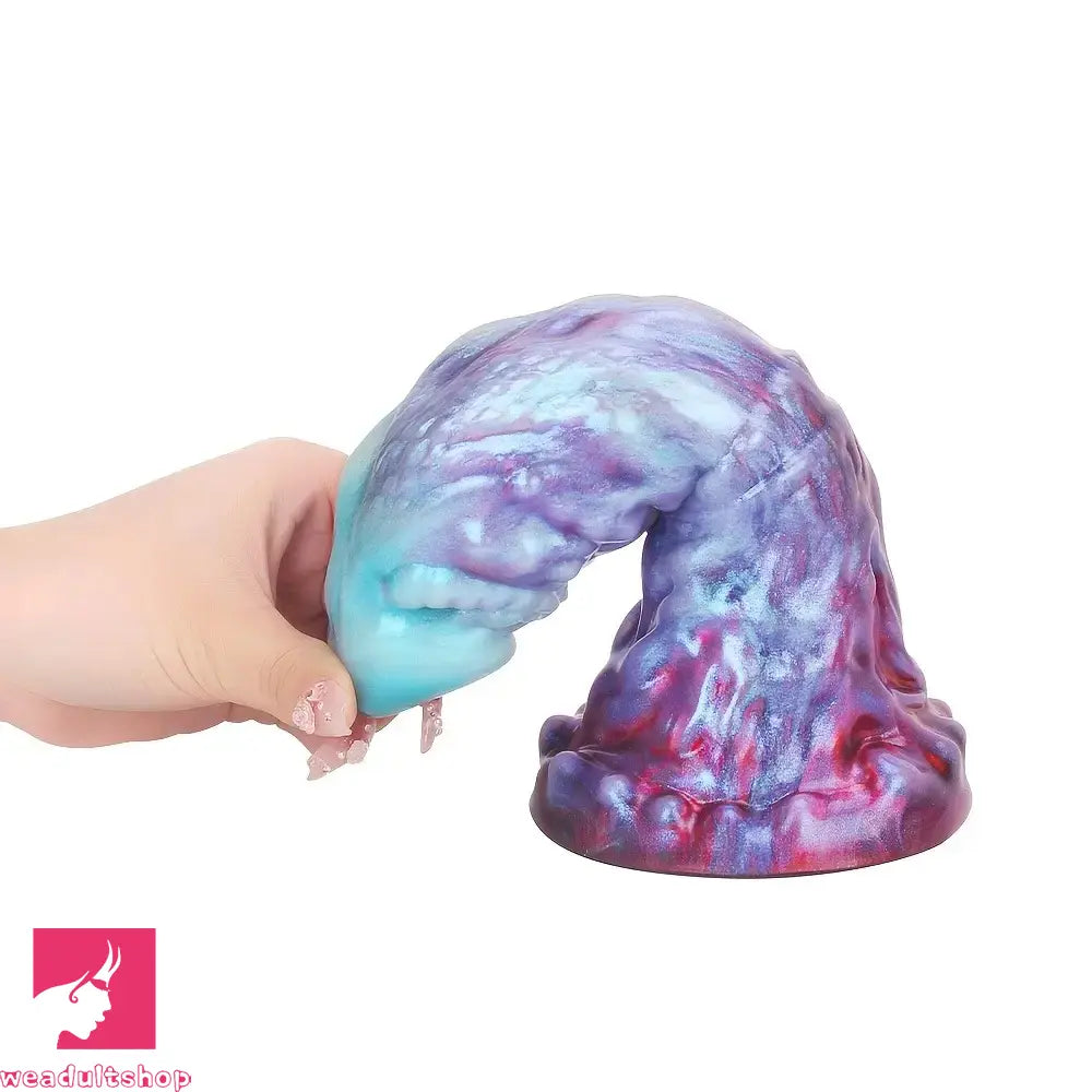 8.07in 9.17in 10.7in Silicone Fantasy Creature Capricorn Odd Monster Dildo