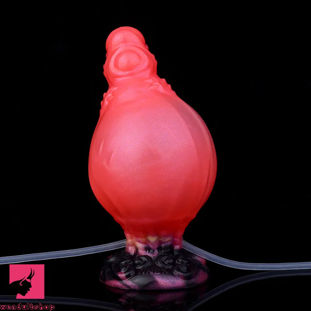 5.91in Fantasy Odd Silicone Soft Inflatable Spraying Water Dildo Sex Toy