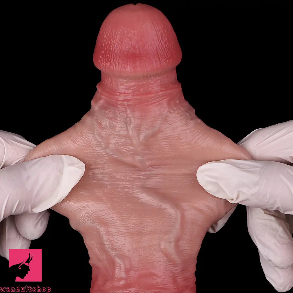 6.37in Vacuum Hollow Cock Sleeve Dildo For Lengthened Thickened Toy