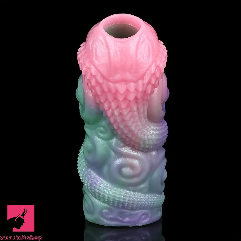 5in Wyrm Bloom SHAZ-3017 Fantasy Hollow Dildo Sleeve Cock Extension