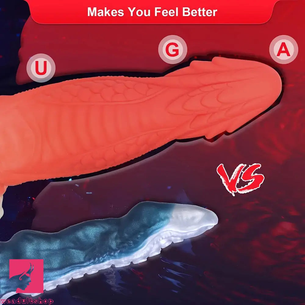 8in Monster Dragon Realistic Adult Odd Toy Dragon Silicone Fantasy Dildo