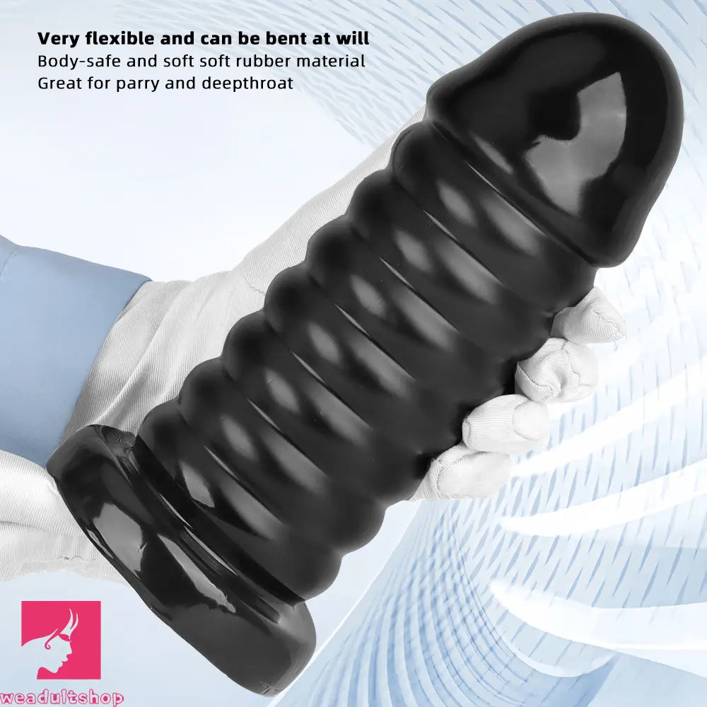 6.7in 9.05in PVC Suction Cup Cock Bead Anal Plug Dildo For Anal Sex Toy