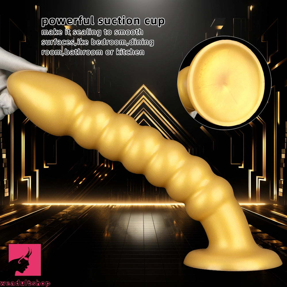 11.02in 14.56in Silicone Long Extra Large Anal Bead Dildo For Cock Sex Toy