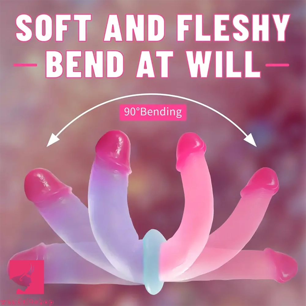 11.81in Double Ended Dildo Silicone Realistic G Spot Double Dong Sex Toy