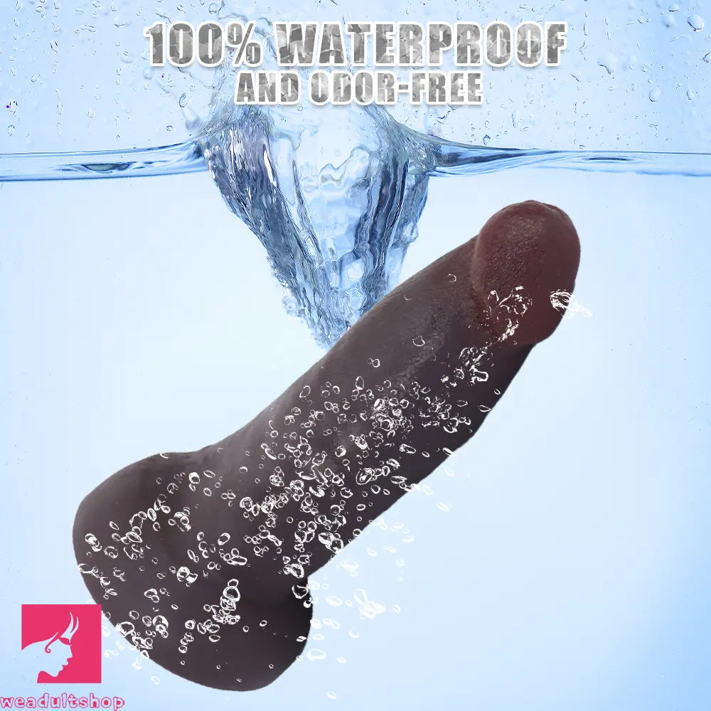 8.66in Thick Silicone Soft Big Dildo Anal Stimulation Unisex Couple Game Toy