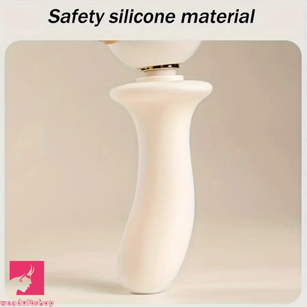 7.08in Thrusting Dildo Fuck Machine With Handle 8 Mode Telescopic Vibrating