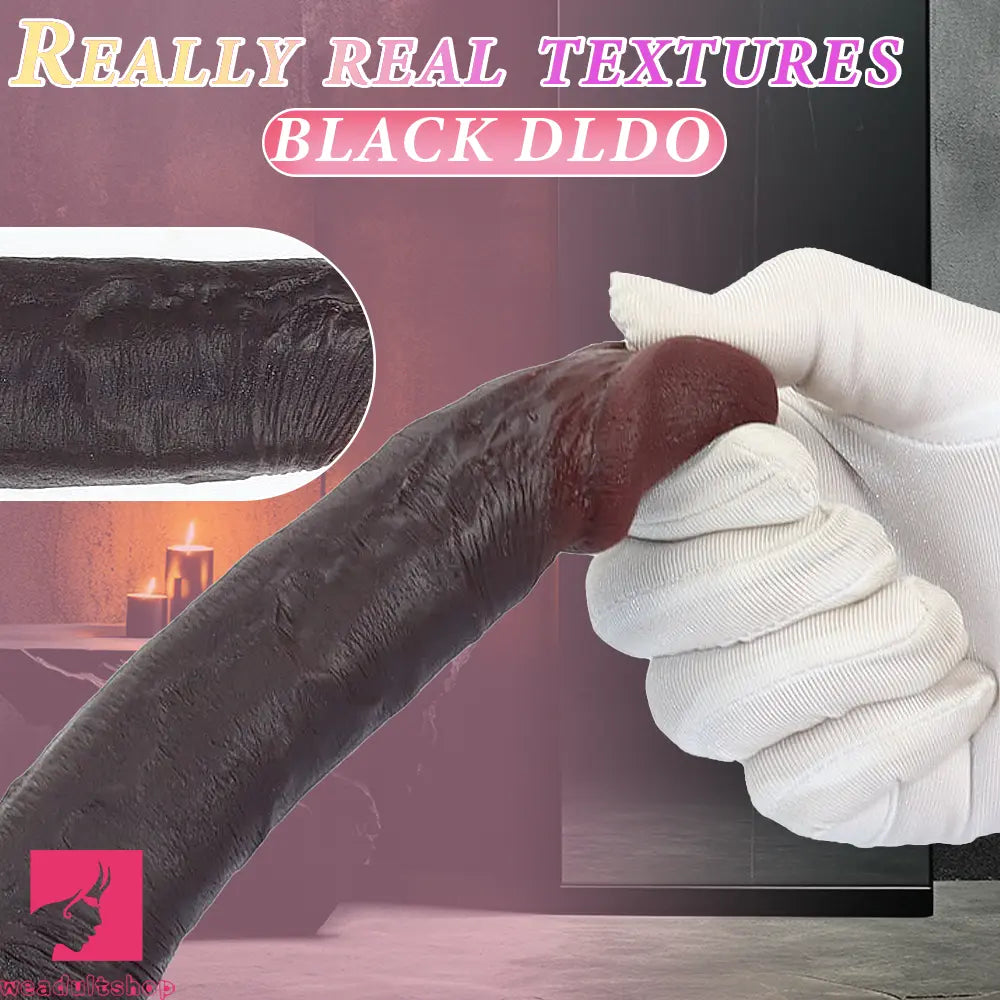 8.67in Real Skin Silicone Soft Big Dildo For Handsfree Pleasure Couple Love