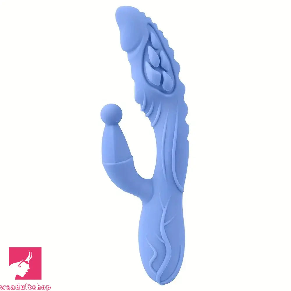 8.07in 7 Colors Vaginal Rods Liquid Silicone Female Soft Dildo With Handle