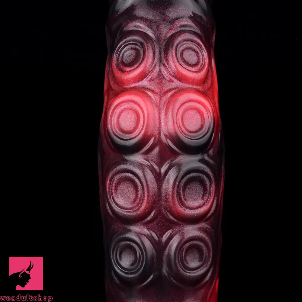 5.98in 7.09in Silicone Tentacle Sleeve Knot Vibrating Hollow Female Dildo