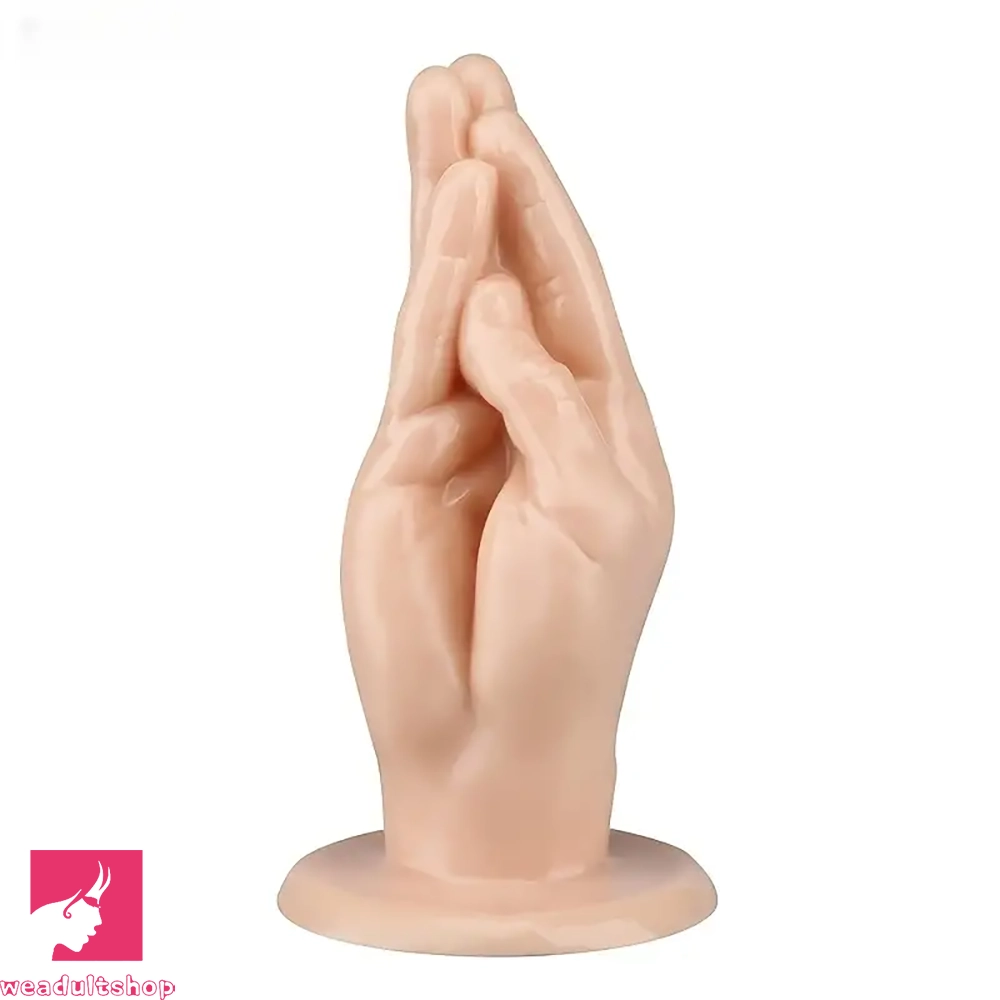 8in Realistic PVC Finger Punch Adult Female Hand Fist Thick Cock Dildo
