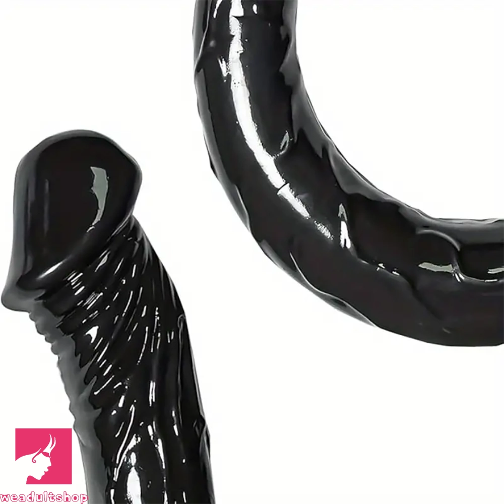 9.25in 12.6in 16.93in Long Double Head Dildo Flexible Realistic Big Dildo