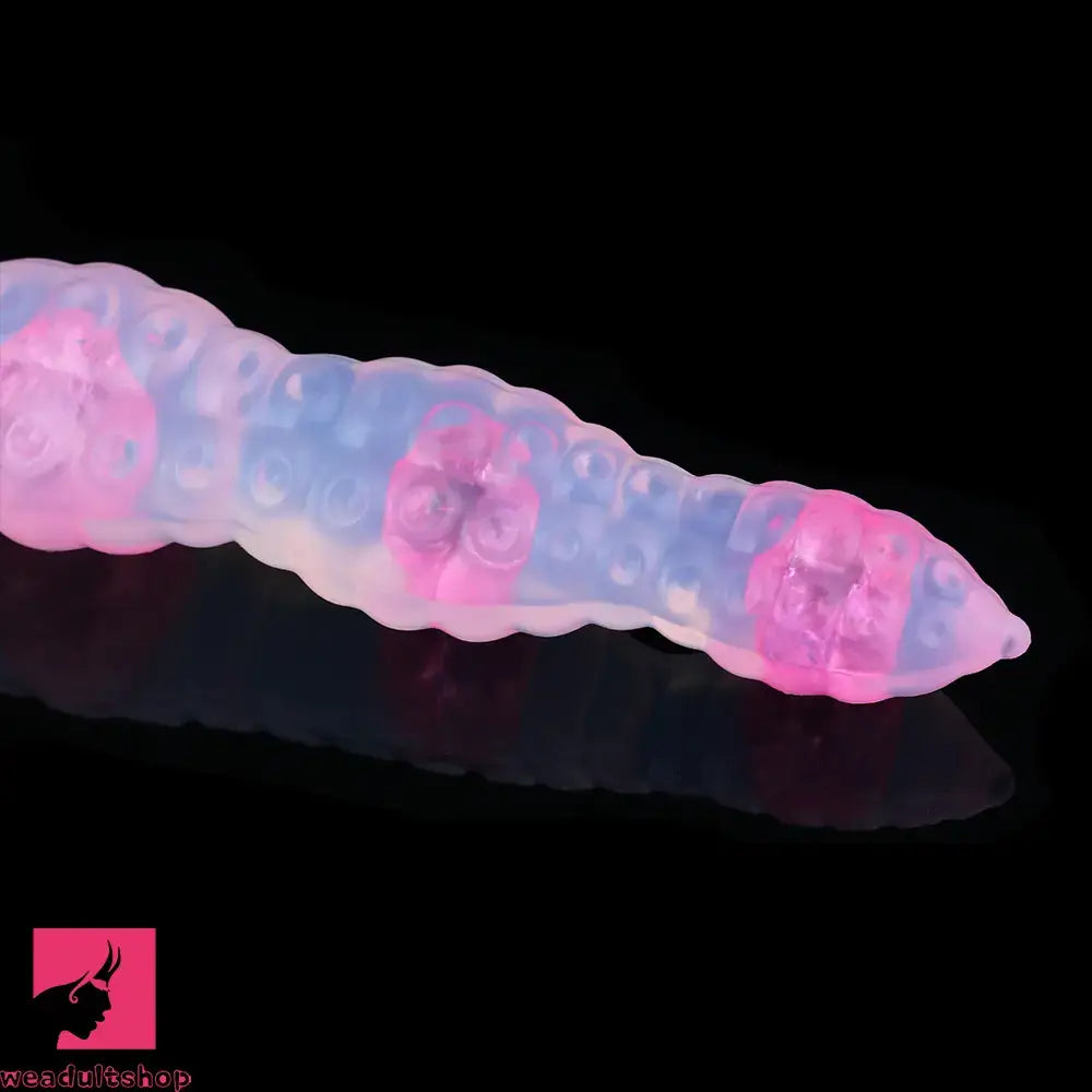 18.9in Silicone Huge Long Anal Beads Dildo Prostate Massage Cock Toy