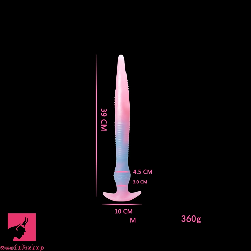 11.02in 15.35in 21.65in Long Huge Prostate Clit Monster Luminous Dildo