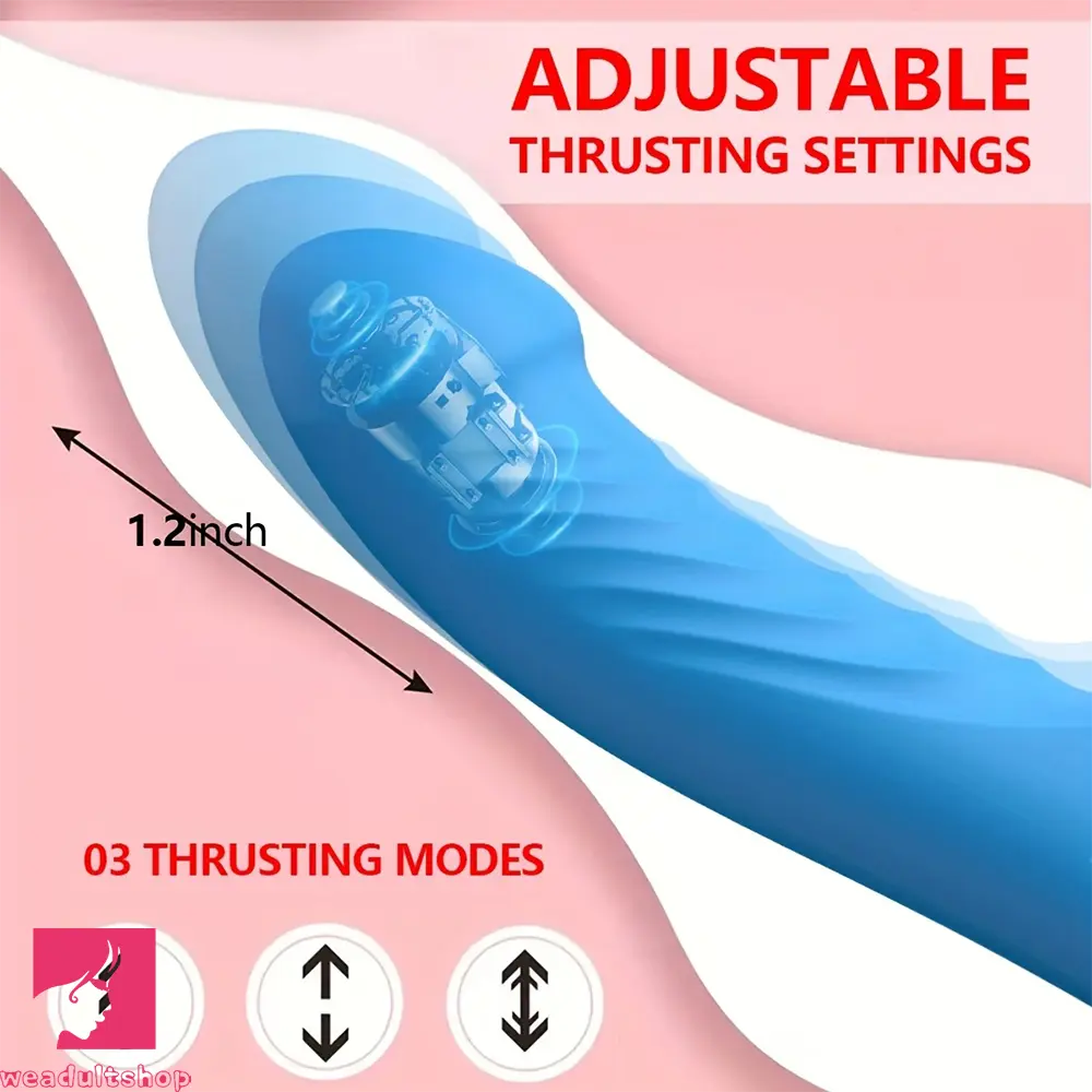 15in Fuck Machine Thrusting Realistic Dildo 10 Vibrating & 3 Thrusting Modes