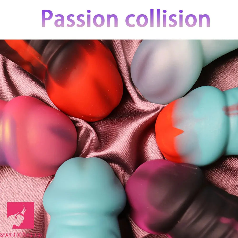 8.3in Big Soft Silicone Dragon Monster Dildo For Women Couples Clit