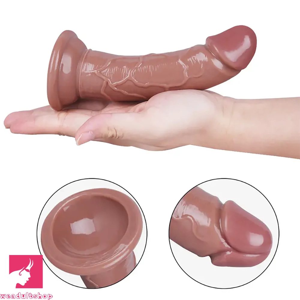 5.9in Mini Dildo Body-Safe Material With Curved Shaft Adult Cock Sex Toy