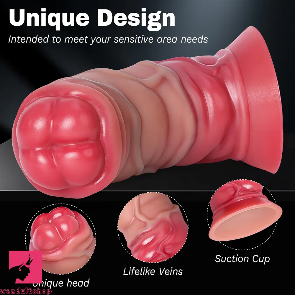 7.8in 8.2in Thick Fantasy Lifelike Silicone Dildo Penis For Women Couples