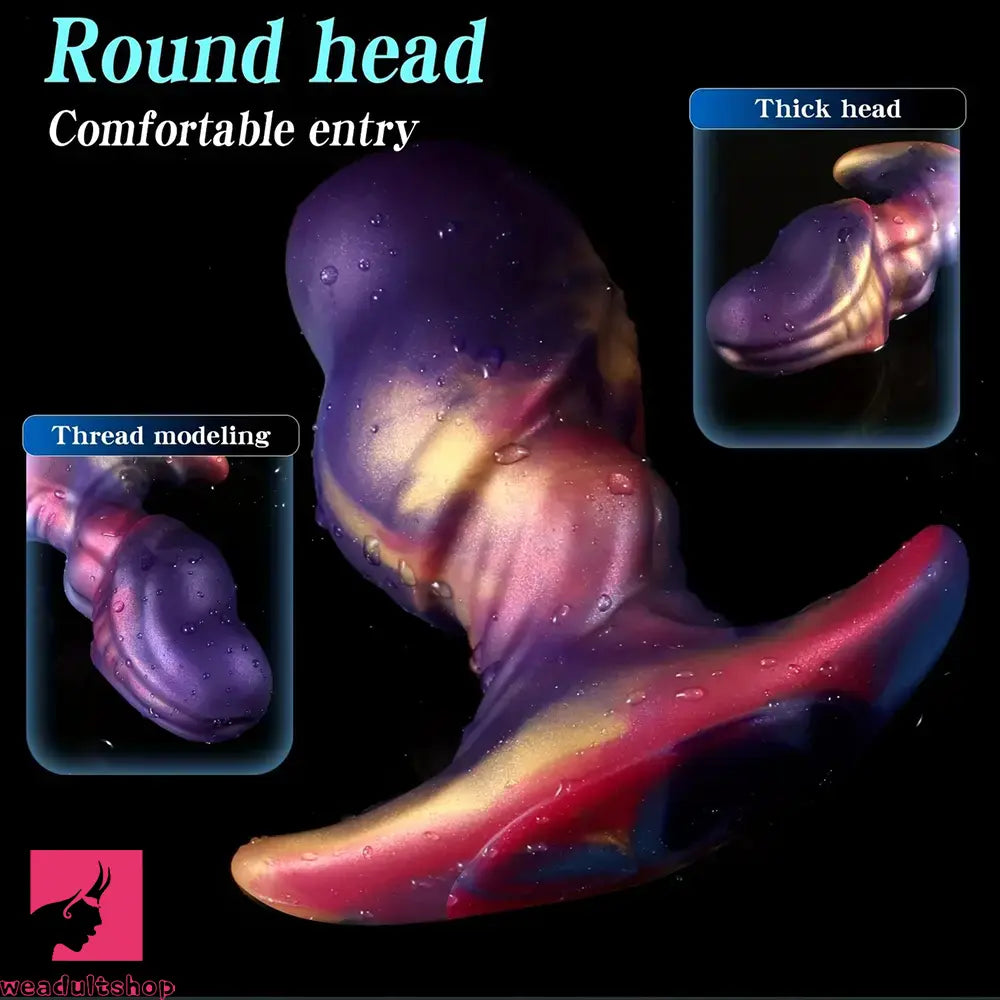 4.7in 5.6in 6.69in Monster Anal Plug Small Super Thick Dilated Odd Dildo