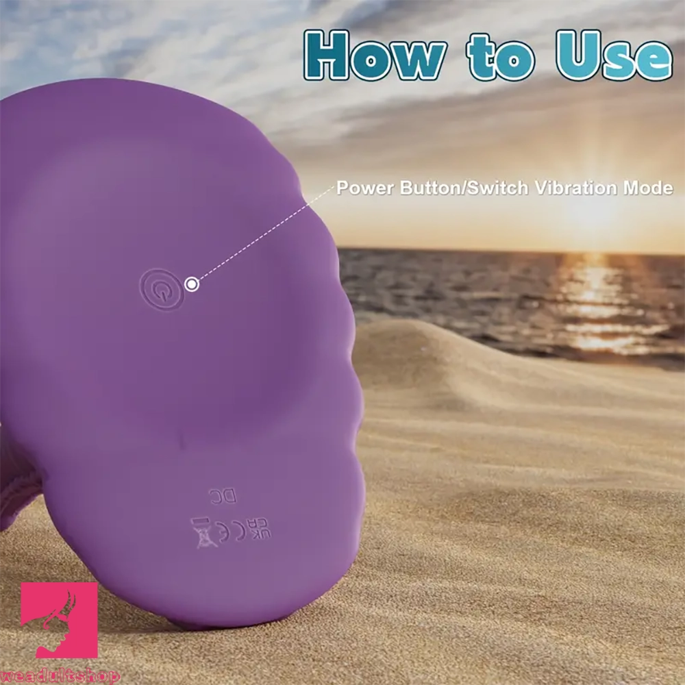 4.67in Fantasy Tentacle Dildo Vibrator With 10 Modes For G Spot Penis