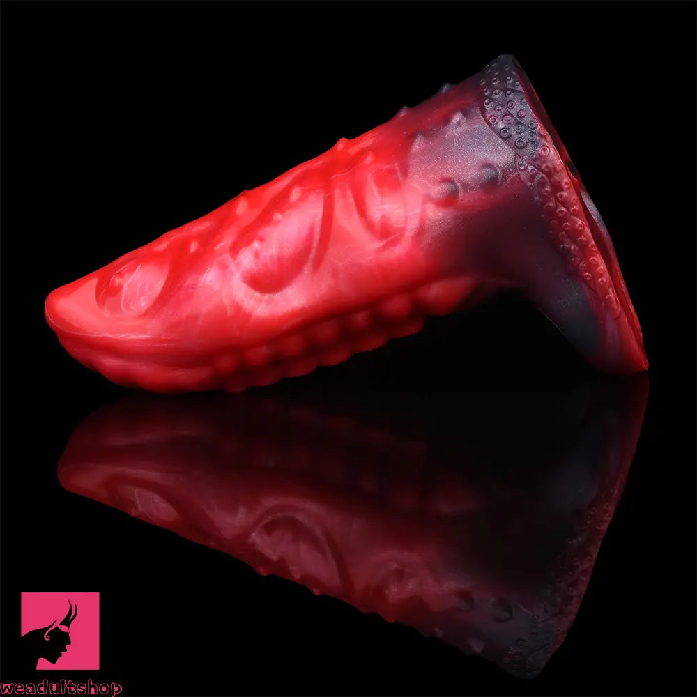 6.14in Hollow Dildo Built-in keel Vibration Remote Control Tentacle Penis Sleeve