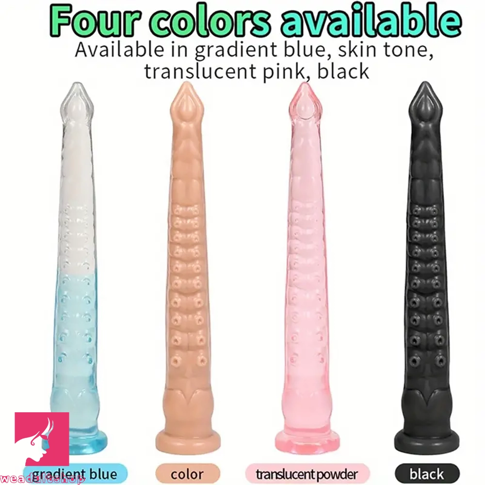 12.2in Big Butt Plug Tentacle Monster Anal Dildo For Clit Dilation Training
