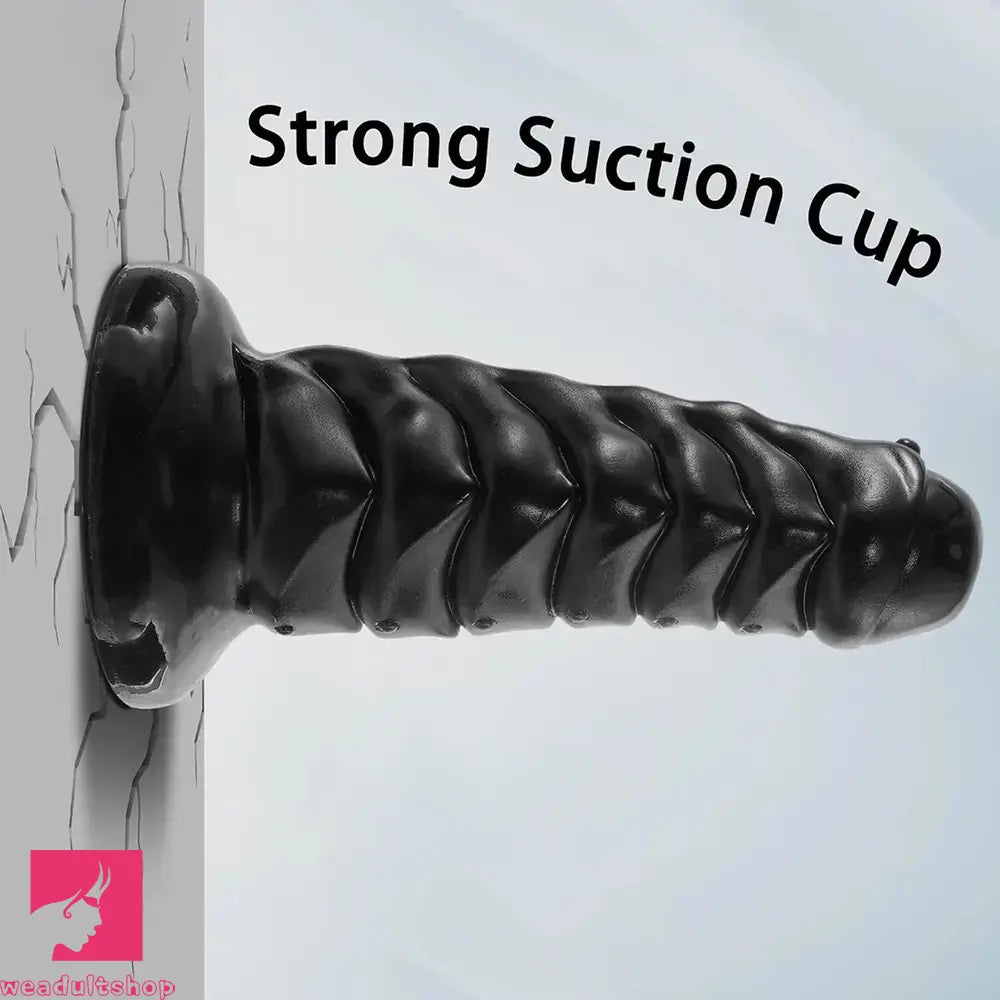8.46in 10.6in Thick Black Suction Cup Large Adult Sex Toy Dildo For Clit