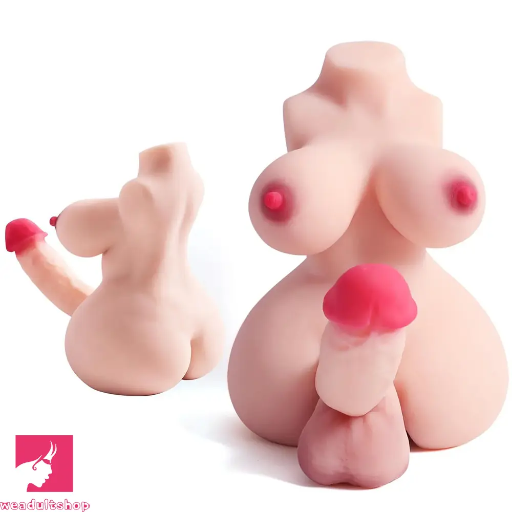 5.5in Dildo Shemale Sex Doll Torso For Women Sex Torso Masturbator