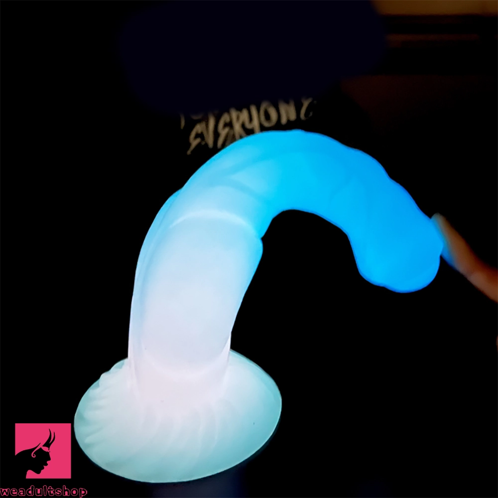 9.44in Horse Cock Luminous Big Silicone Soft Animal Dildo For Prostate