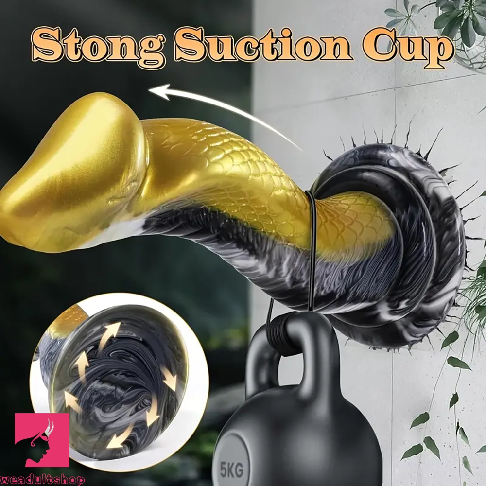 8.66in Kobra Monster Cock Adult Toy Snake Thick Anal Dildo For Vagina