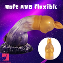 7.87in Zodiac Rabbit New Strange Shaped Dildo Simulation Prostate Dildo