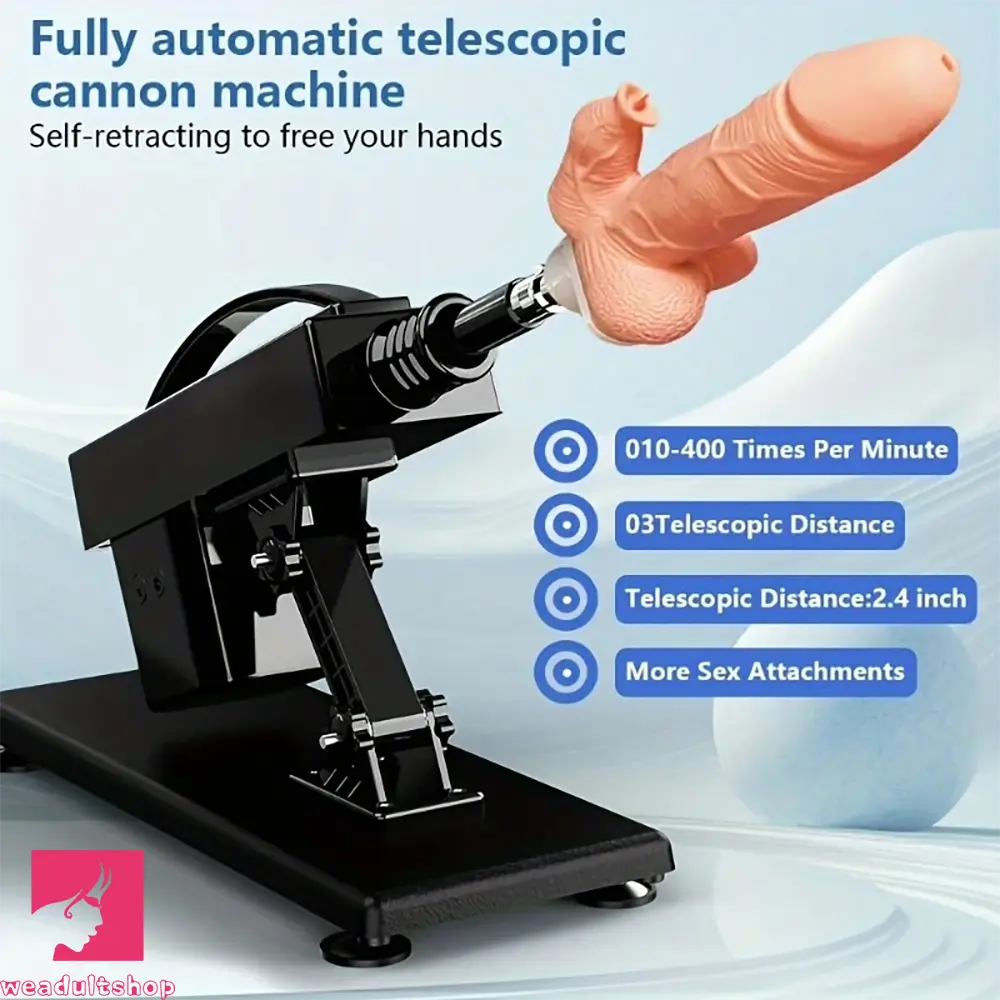 Double-head Vibration Swing Cannon Dildo Machine For Clit Insertion