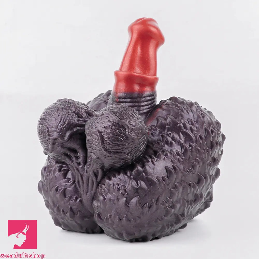 8.07in Monkey Penis Silicone Dildo Big Ass Masturbator For Sensory Love