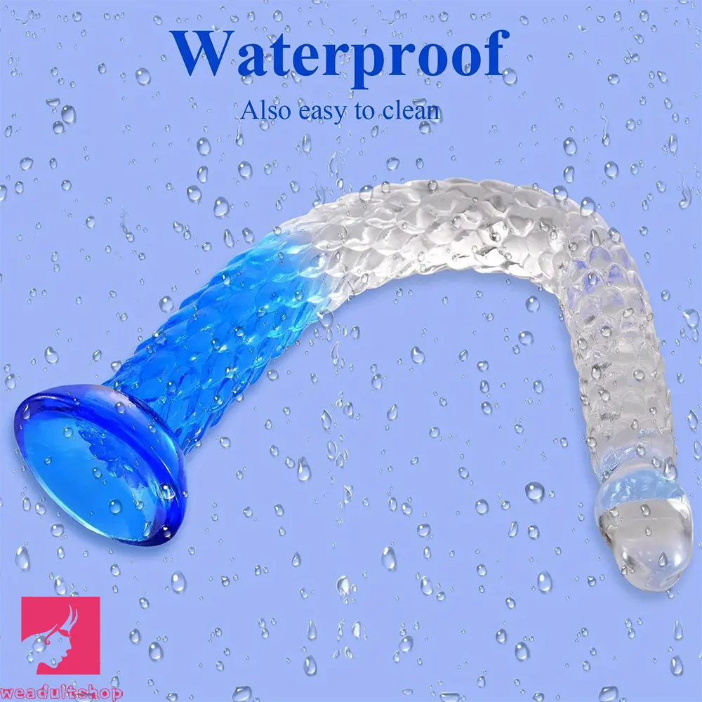 16.1in 19.29in 22.84in Anal Training Soft TPE Dildo For Experienced Game