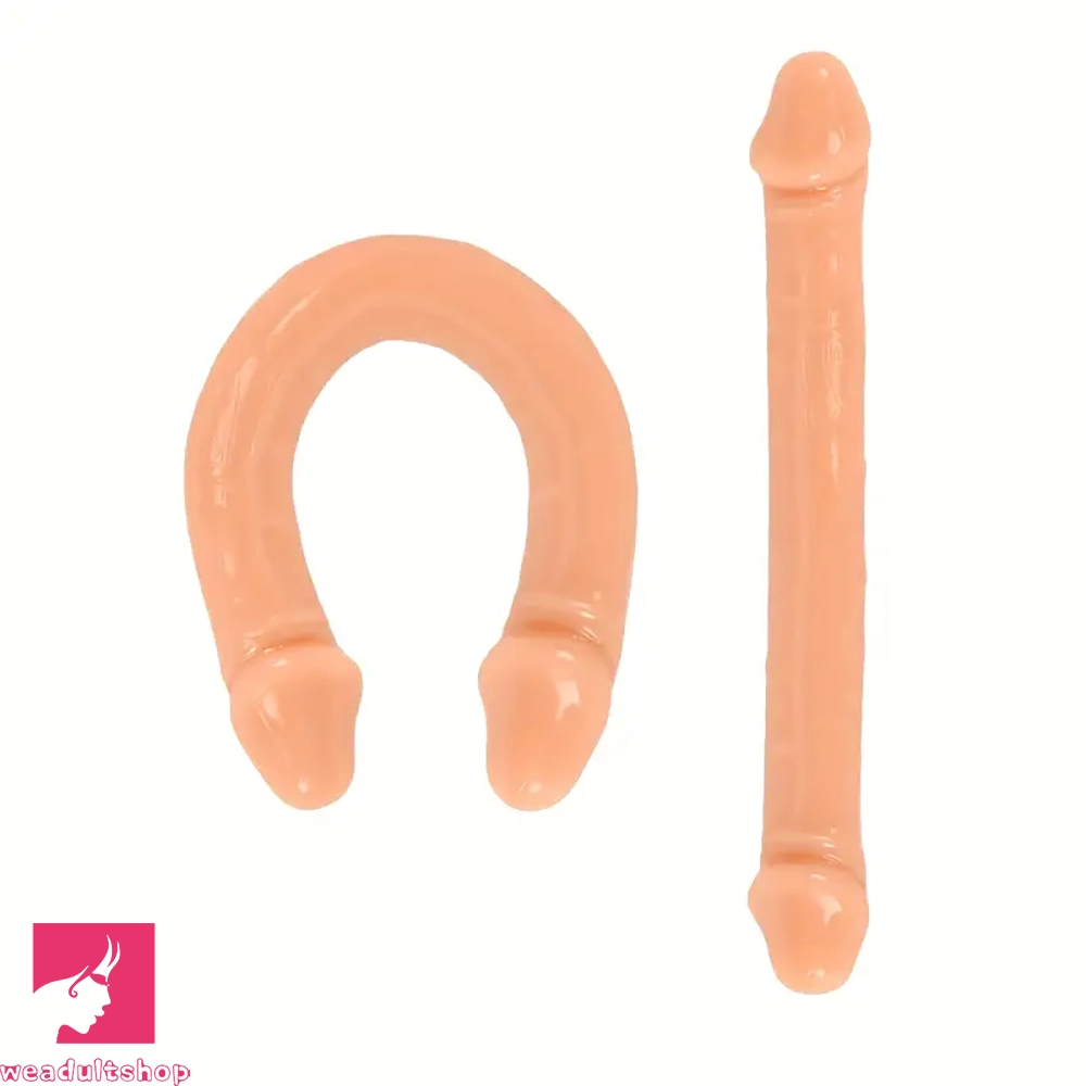 9.8in Realistic Dual-Sided Lifelike Big Dildo For Penis G Spot Stimulation