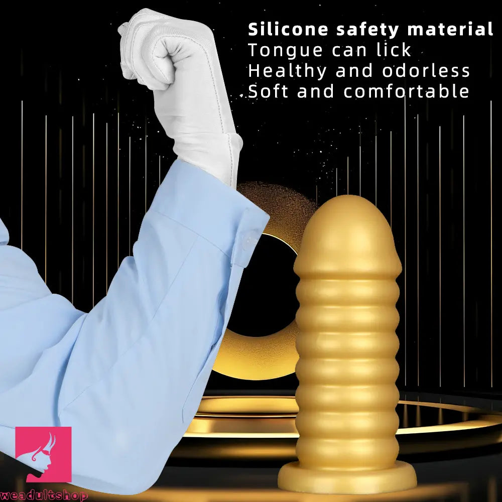 6.7in 9.05in Silicone Suction Cup Soft Bead Anal Plug Dildo For Anal Clit